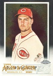 2020 Topps Allen & Ginter Chrome Base Set Trevor Bauer #296 card
