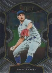 2021 Panini Select Base Set Trevor Bauer #2 card