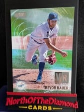 2021 Stadium Club Chrome Virtual Reality Trevor Bauer #VR-17 card