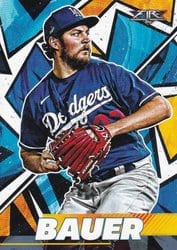 2021 Topps Fire Base Set Trevor Bauer #139 card