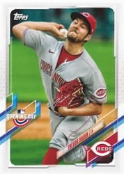 2021 Topps Opening Day Base Set Trevor Bauer #69 card