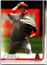 2019 Topps Update Trevor Cahill Gold #US234 card