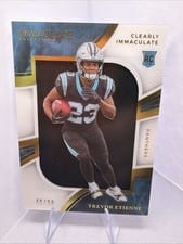 2025 Panini Immaculate Clearly Immaculate Rookie Jerseys Trevor Etienne #39 card