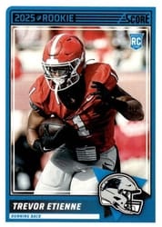 2025 Score Rookies Trevor Etienne #51 card