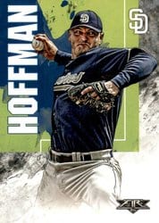 2019 Topps Fire Base Set Trevor Hoffman #63 card