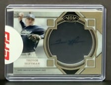 2024 Topps Tier One Clear One Autographs Trevor Hoffman #C1A-TH card