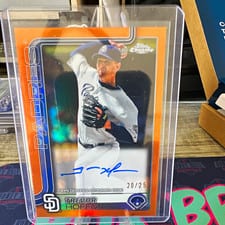 2025 Topps Chrome Update Legends Autographs Trevor Hoffman #CLA-THO card