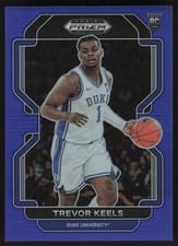 2022 Panini Prizm Draft Picks Trevor Keels #85 card