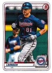 2020 Bowman Draft Base Set Trevor Larnach #BD-102 card