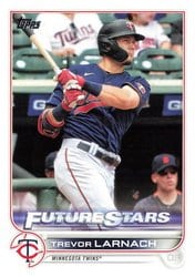 2022 Topps Base Set Trevor Larnach #596 card