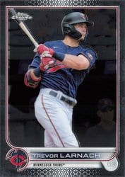 2022 Topps Chrome Base Set Trevor Larnach #88 card