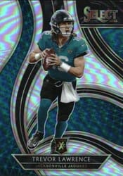 2020 Panini Select Base Set Trevor Lawrence #401 card