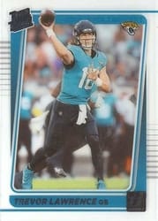 2021 Clearly Donruss Base Set Trevor Lawrence #51 card
