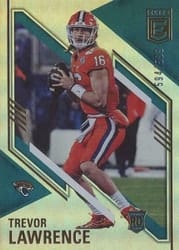 2021 Donruss Elite Base Set Trevor Lawrence #101 card