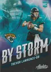 2021 Panini Absolute By Storm Trevor Lawrence #1 card