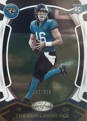 2021 Panini Certified Base Set Trevor Lawrence #101 card