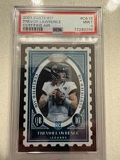 2021 Panini Certified Certified Air Trevor Lawrence #CA-19 card