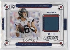 2021 Panini Chronicles Timeless Treasures Jersey Trevor Lawrence #TT-TLR card