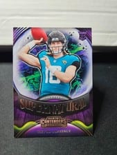 2021 Panini Contenders Supernatural Trevor Lawrence #SN-TLR card