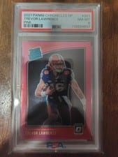 2021 Panini Donruss Optic Trevor Lawrence Pink #201 card