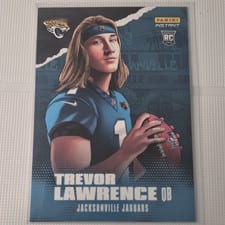 2021 Panini Instant Illustration Series Trevor Lawrence #IS-TL card