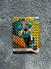 2021 Panini Mosaic Trevor Lawrence Gold Mosaic #301 card