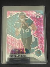 2021 Panini Mosaic Trevor Lawrence Green Mosaic #301 card