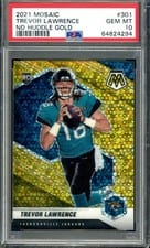 2021 Panini Mosaic Trevor Lawrence #301 card