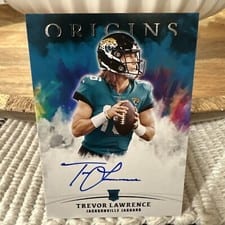 2021 Panini Origins Rookie Autographs Trevor Lawrence #RA-TL card