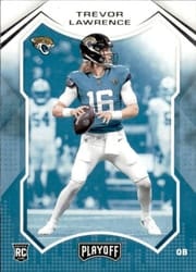 2021 Panini Playoff Base Set Trevor Lawrence #201 card