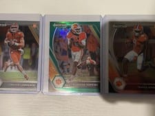 2021 Panini Prizm Draft Picks Trevor Lawrence Green Pulsar Prizm #161 card