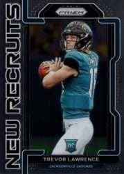 2021 Panini Prizm New Recruits Trevor Lawrence #1 card