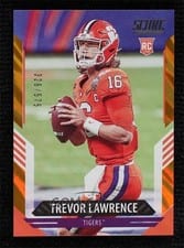 2021 Panini Score Trevor Lawrence Lava #301 card