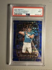 2021 Panini Select Trevor Lawrence #43 card