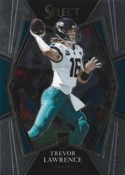 2021 Panini Select Base Set Trevor Lawrence #143 card