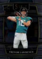2021 Panini Select Base Set Trevor Lawrence #43 card