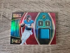 2021 Panini Select Draft Selections Memorabilia Trevor Lawrence #DS-TLR card