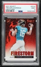 2021 Panini Select Firestorm Trevor Lawrence #FS-19 card