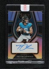 2021 Panini Select Rookie Signatures Trevor Lawrence #RS-TLR card
