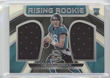 2021 Panini Spectra Rising Rookie Materials Trevor Lawrence #RRM-TL card