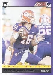 2021 Score 1991 Throwback Trevor Lawrence #TB1 card