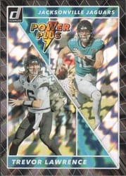 2022 Donruss Power Plus Trevor Lawrence #PP-8 card