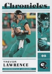 2022 Panini Chronicles Base Set Trevor Lawrence #9 card