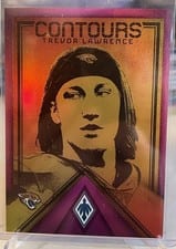 2022 Panini Phoenix Contours Trevor Lawrence #CT-6 card