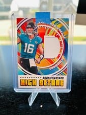 2022 Panini Rookies & Stars High Octane Memorabilia Trevor Lawrence #HM-TL card
