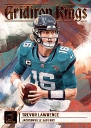 2023 Donruss Gridiron Kings Trevor Lawrence #GK-12 card