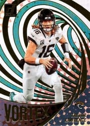 2023 Donruss Vortex Trevor Lawrence #VOR-5 card