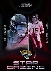 2023 Panini Absolute Star Gazing Trevor Lawrence #SG-6 card