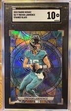 2023 Panini Mosaic Stained Glass Trevor Lawrence #SG-9 card