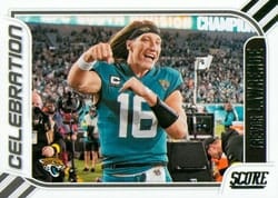 2023 Score Celebration Trevor Lawrence #20 card